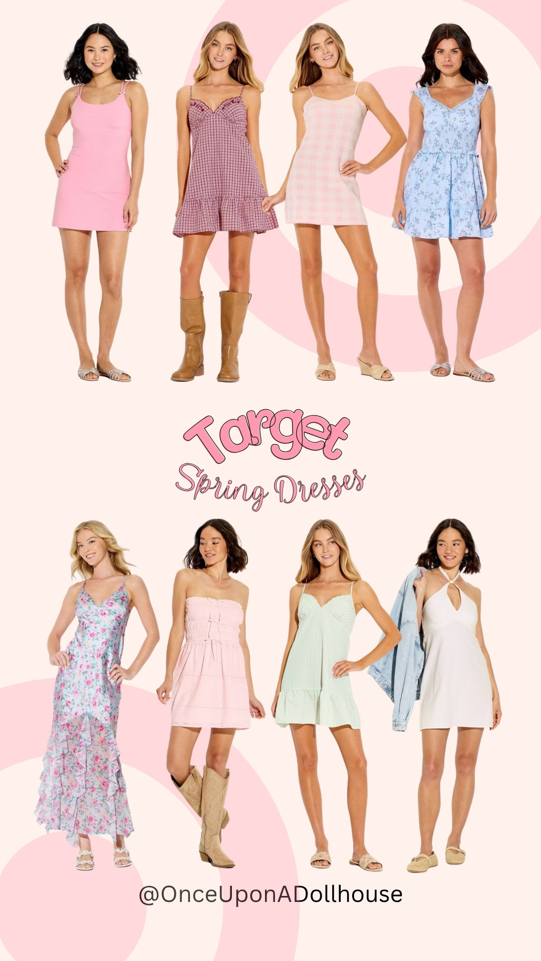 Target spring Dresses! 

#LTKSeasonal #LTKSaleAlert #LTKootd