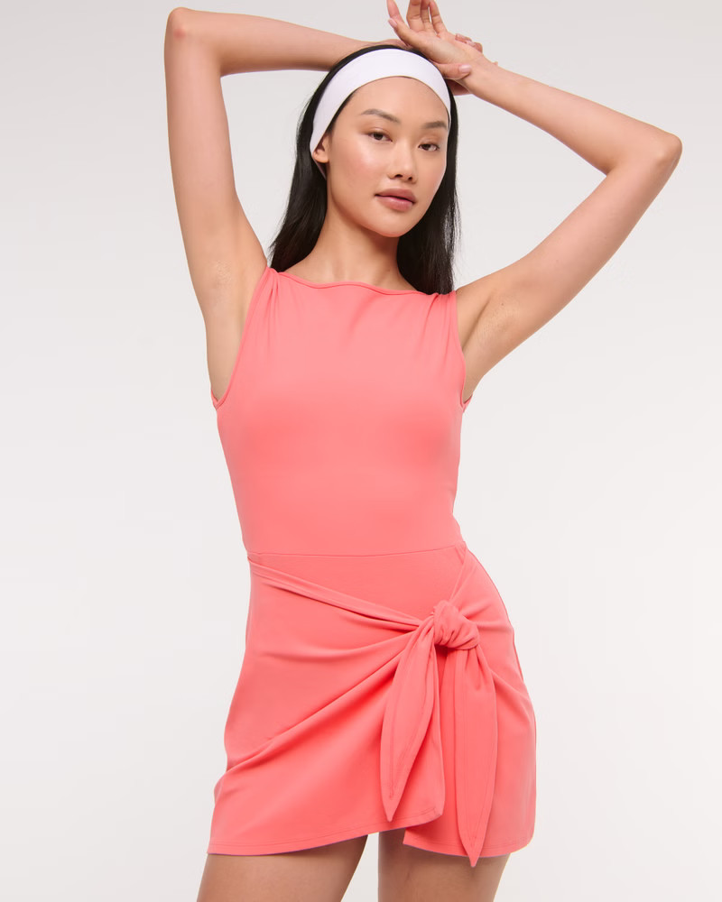 Women's YPB Tie Game Dress | Women's Active | Abercrombie.com | Abercrombie & Fitch (US)