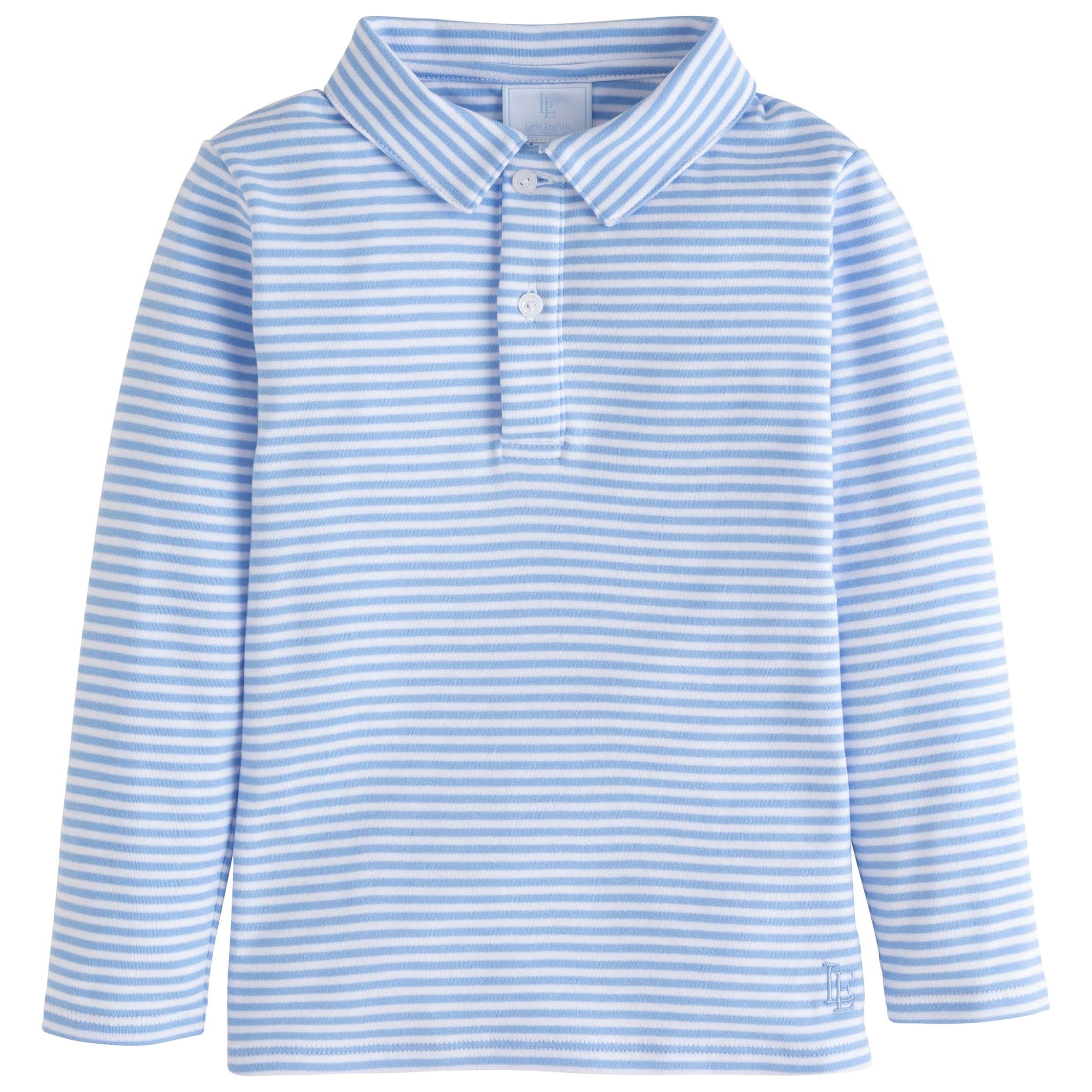Long Sleeve Striped Polo - Kid & Toddler Clothes | Little English