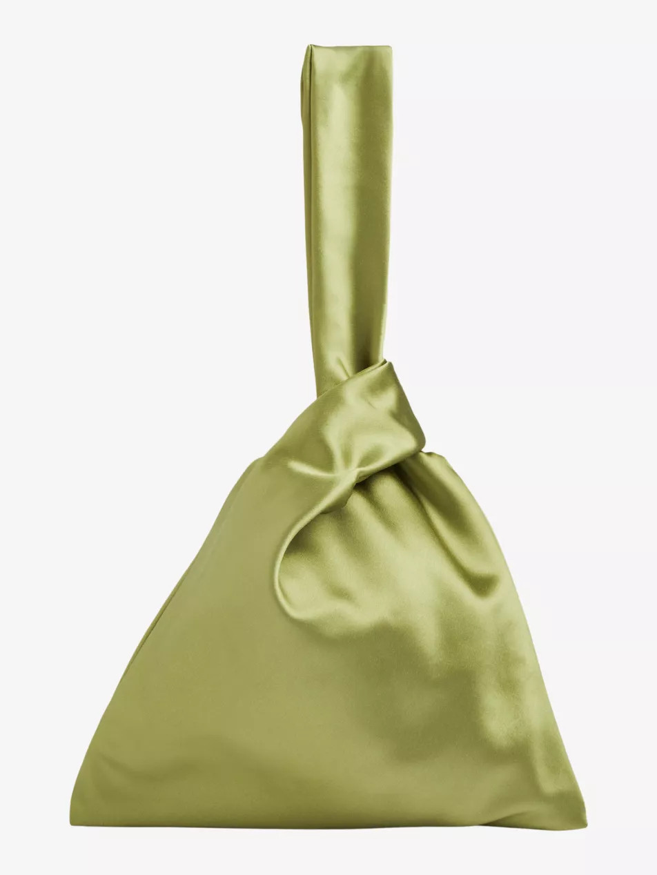 Taylor loop-through satin handbag | Selfridges