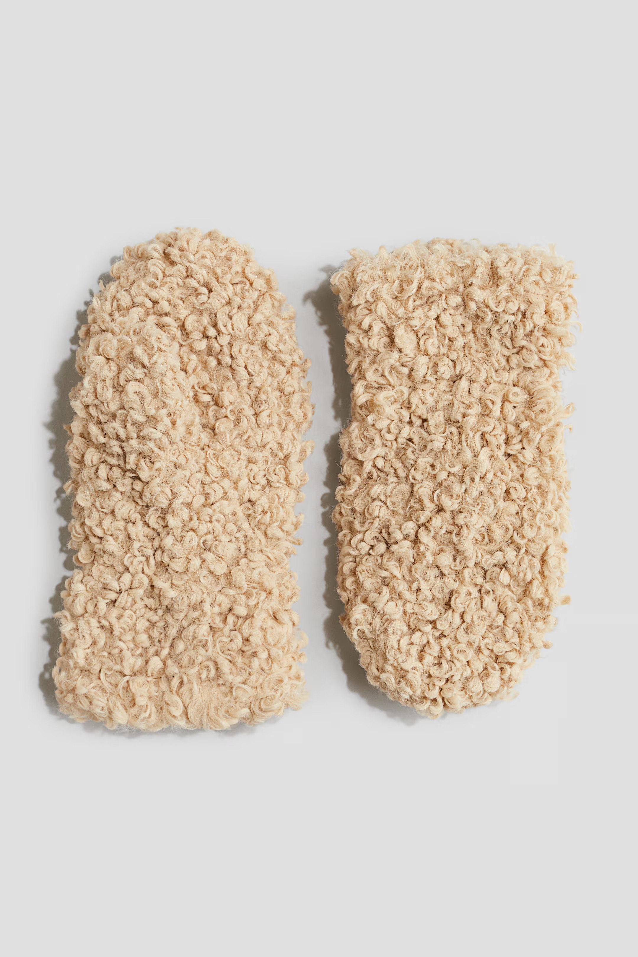 Fluffy Mittens - Beige - Kids | H&M US | H&M (US + CA)