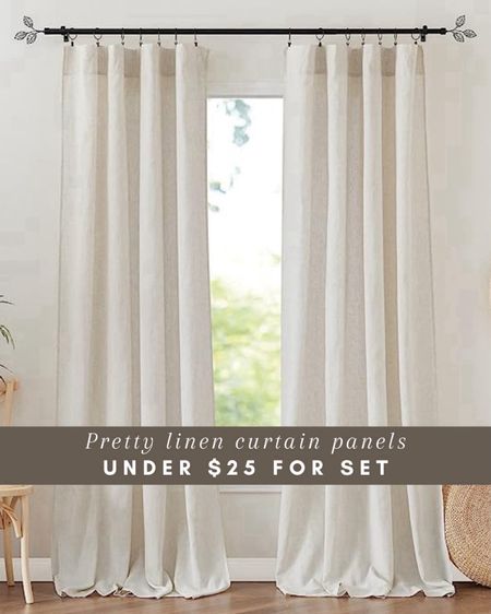 Flax linen curtain set under $25! Love these for any space! ✨ clip the coupon for an extra 20% off!

Curtains, curtain panels, drapery, window treatments, living room, dining room, bedroom, guest room, sale, sale alert, sale finds, Modern home decor, traditional home decor, budget friendly home decor, Interior design, look for less, designer inspired, Amazon, Amazon home, Amazon must haves, Amazon finds, amazon favorites, Amazon home decor #amazon #amazonhome


#LTKFindsUnder50 #LTKHome #LTKSaleAlert