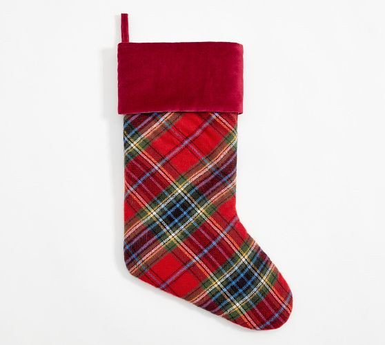 Plaid Stockings | Pottery Barn (US)