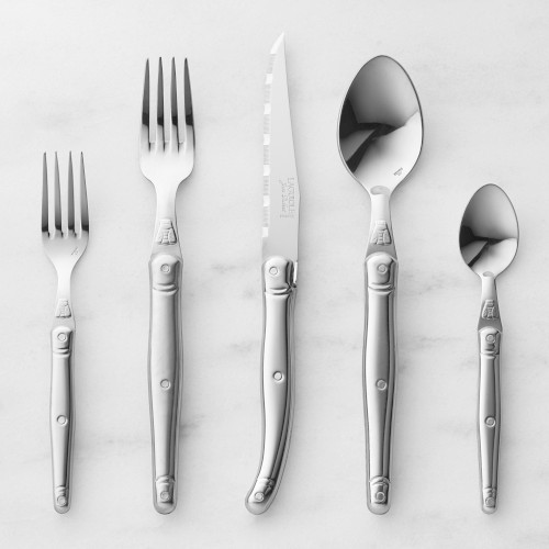 Jean Dubost Laguiole 20-Piece Flatware Set, Stainless-Steel | Williams-Sonoma
