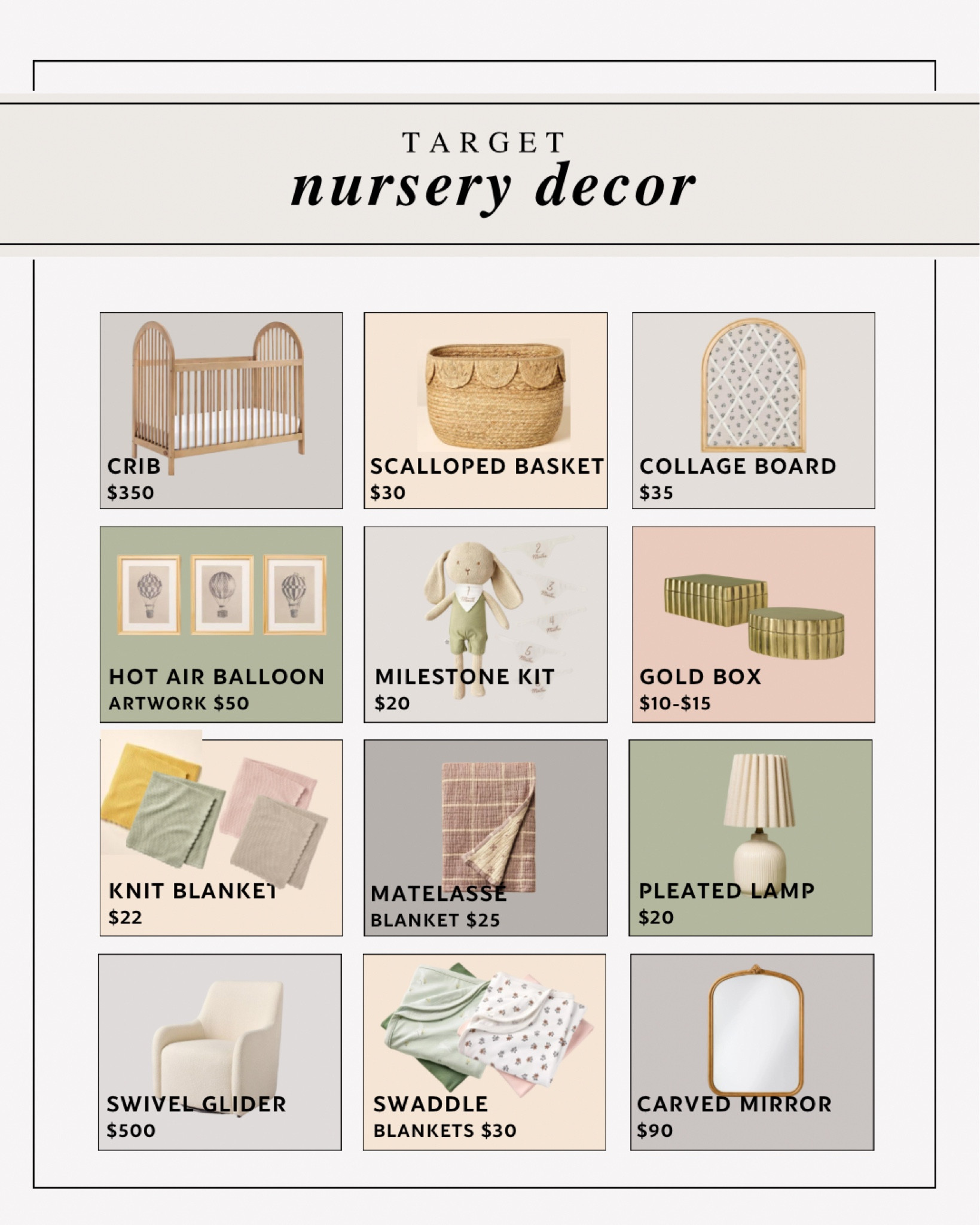 Sugar and spice and everything nice! Prep for baby’s arrival with these darling #Target nursery favorites. 

#LTKBaby #LTKHome