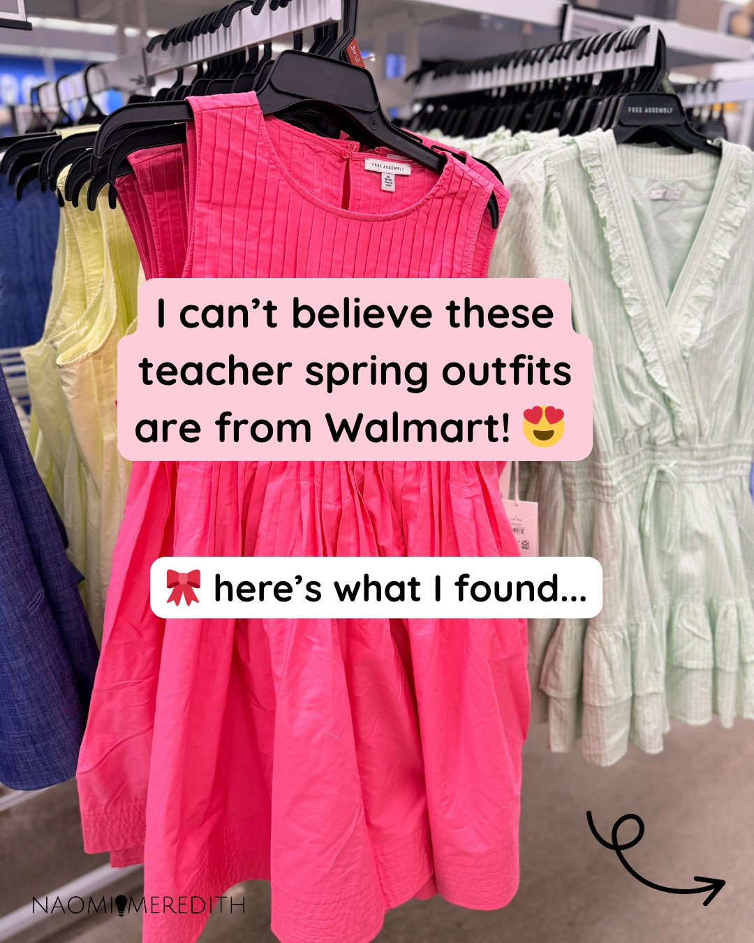 These spring teacher outfit finds at Walmart were so cute and affordable. 

Great pieces to transition into the warmer days and still look cute! 🌸

#LTKSeasonal #LTKMidsize #LTKWorkwear