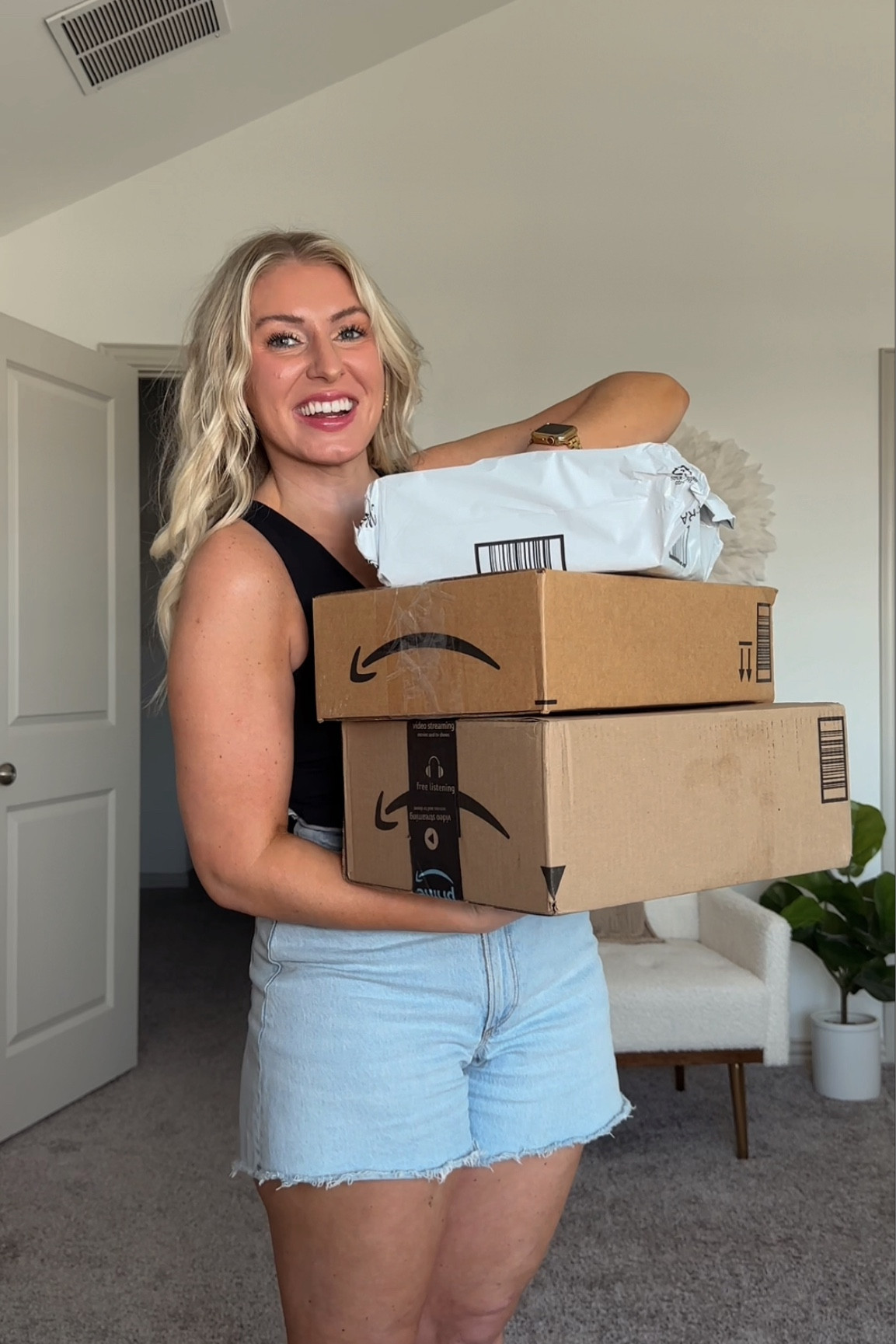 Shorts + top from this haul video 

#LTKcurves #LTKstyletip #LTKunder100