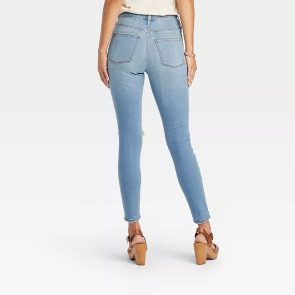 Women's High-Rise Skinny Cropped Jeans - Universal Thread™ | Target
