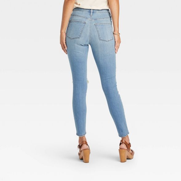 Women's High-Rise Skinny Cropped Jeans - Universal Thread™ | Target