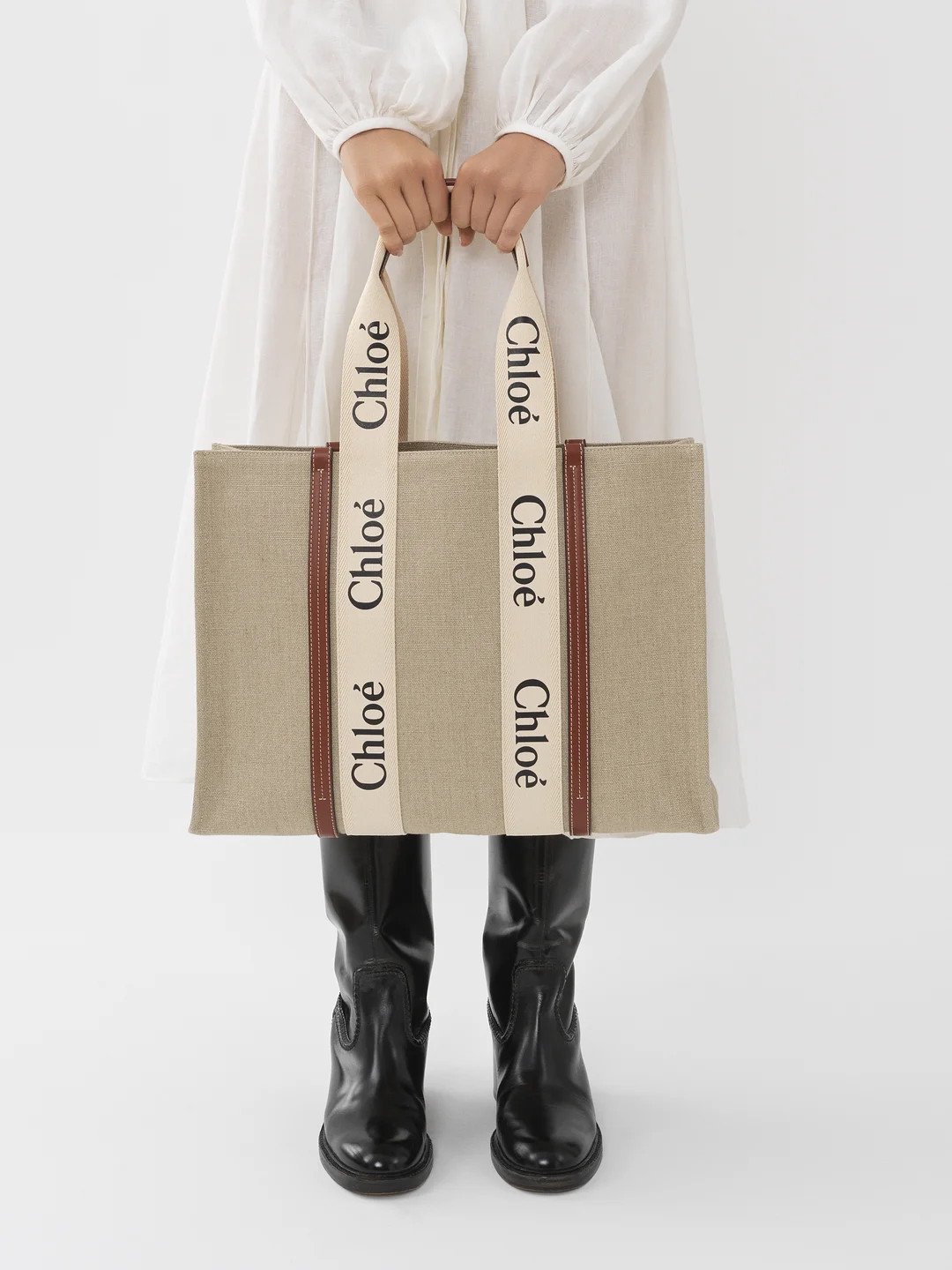 Large Woody tote bag | Chloe EU