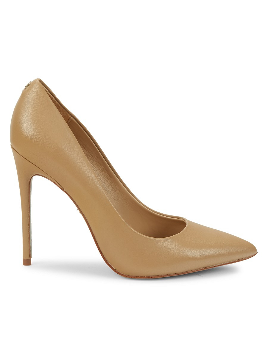 Sam Edelman Women's Danna Point Toe Pumps - Soft Beige - Size 11 | Saks Fifth Avenue OFF 5TH