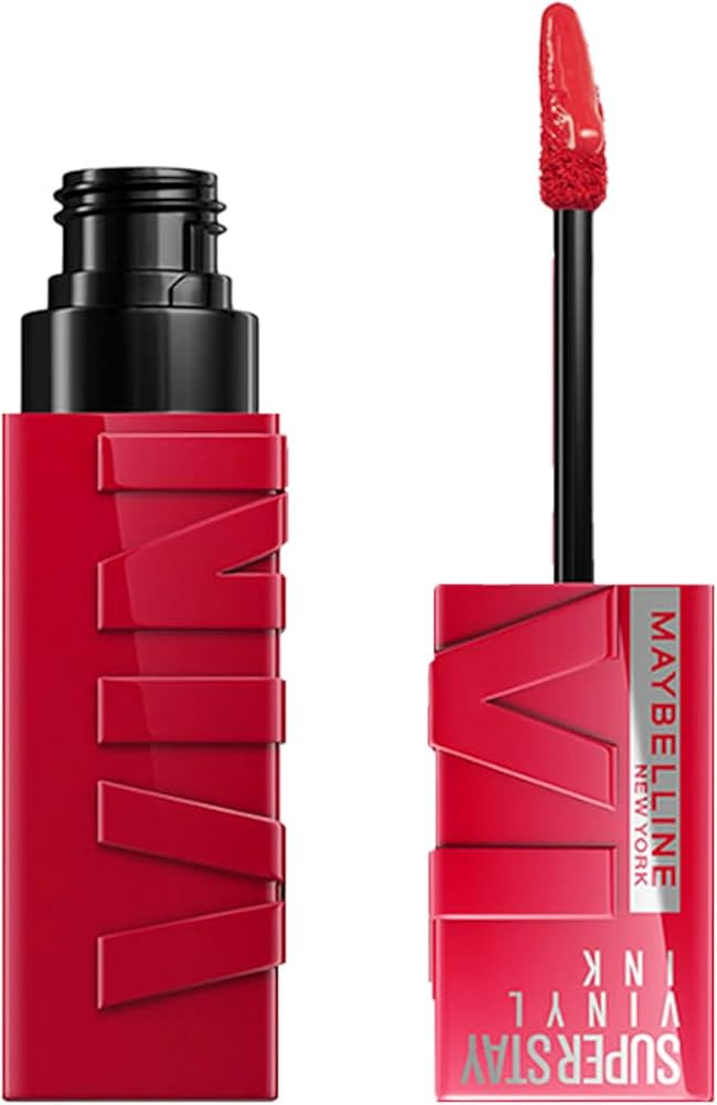 Maybelline NY Batom Líquido Longa Duração, Acabamento Espelhado e Brilho Instantâneo Super St... | Amazon (BR)