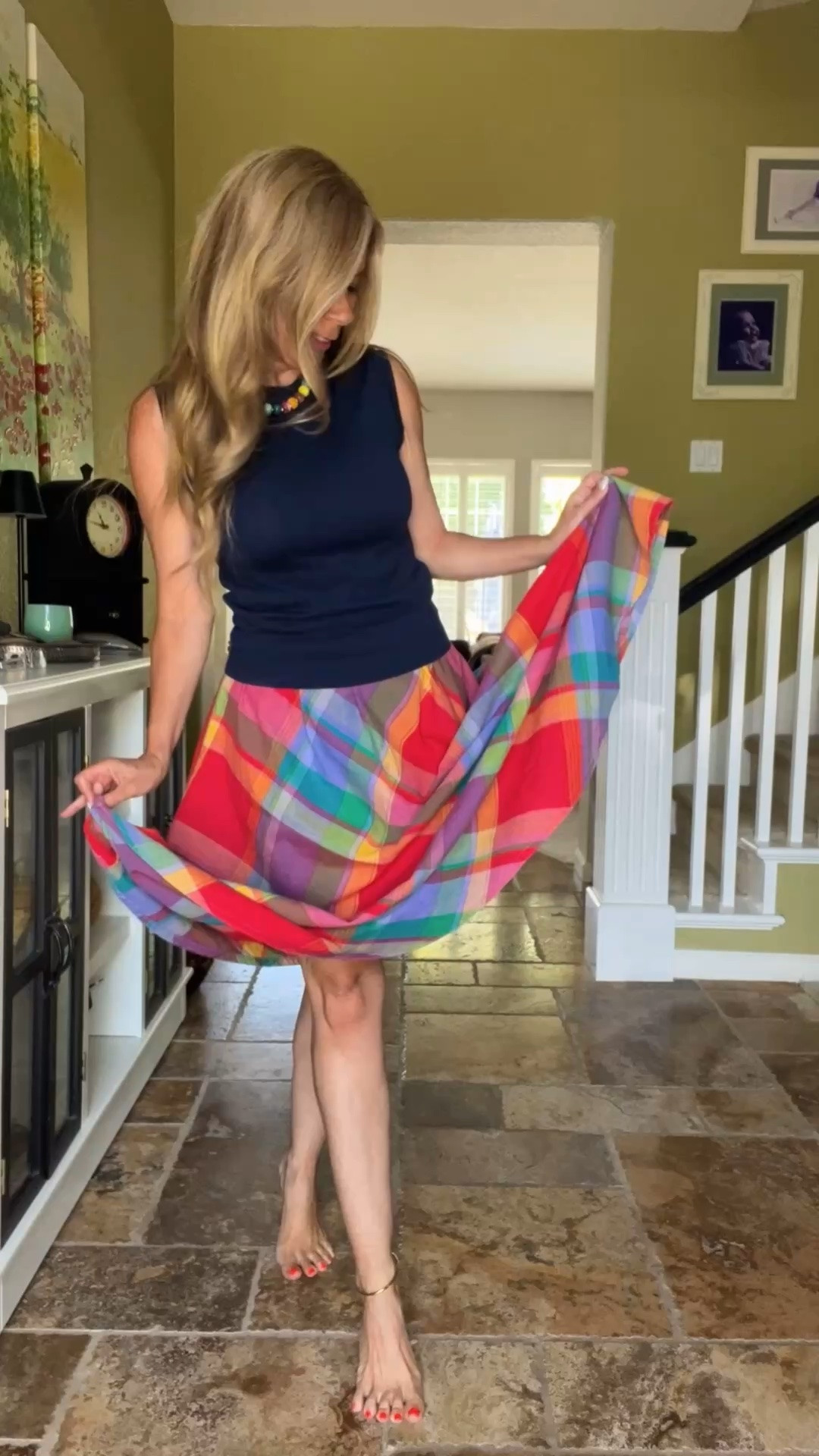 Get my vintage style 

Whether you’re wanting to add color or charm a skirt like this one, does it all. Although mine thrifted, I found some similar options.for inspo

Xo,
Jill 

Cottage cite, grand millennial, preppy, madras, anklet, summer inspo, midi

#LTKootd #LTKOver40 #LTKPetite