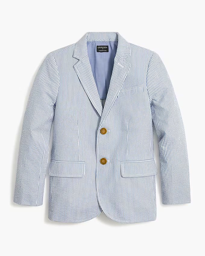 Boys' seersucker suit jacket | J.Crew Factory