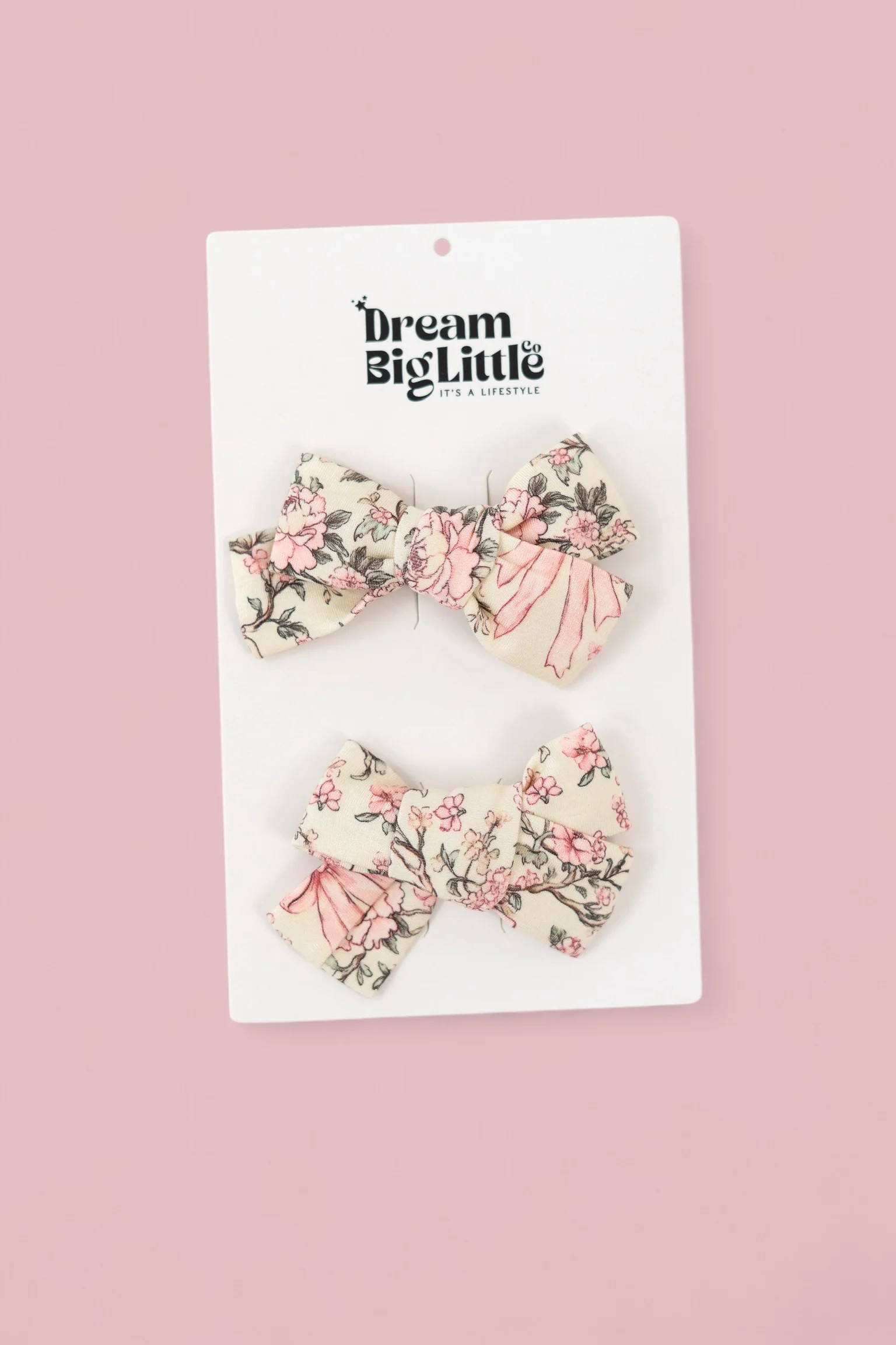 PRE-ORDER VICTORIAN BLOOM DREAM BOW HAIR CLIPS OS | Dream Big Little Co.