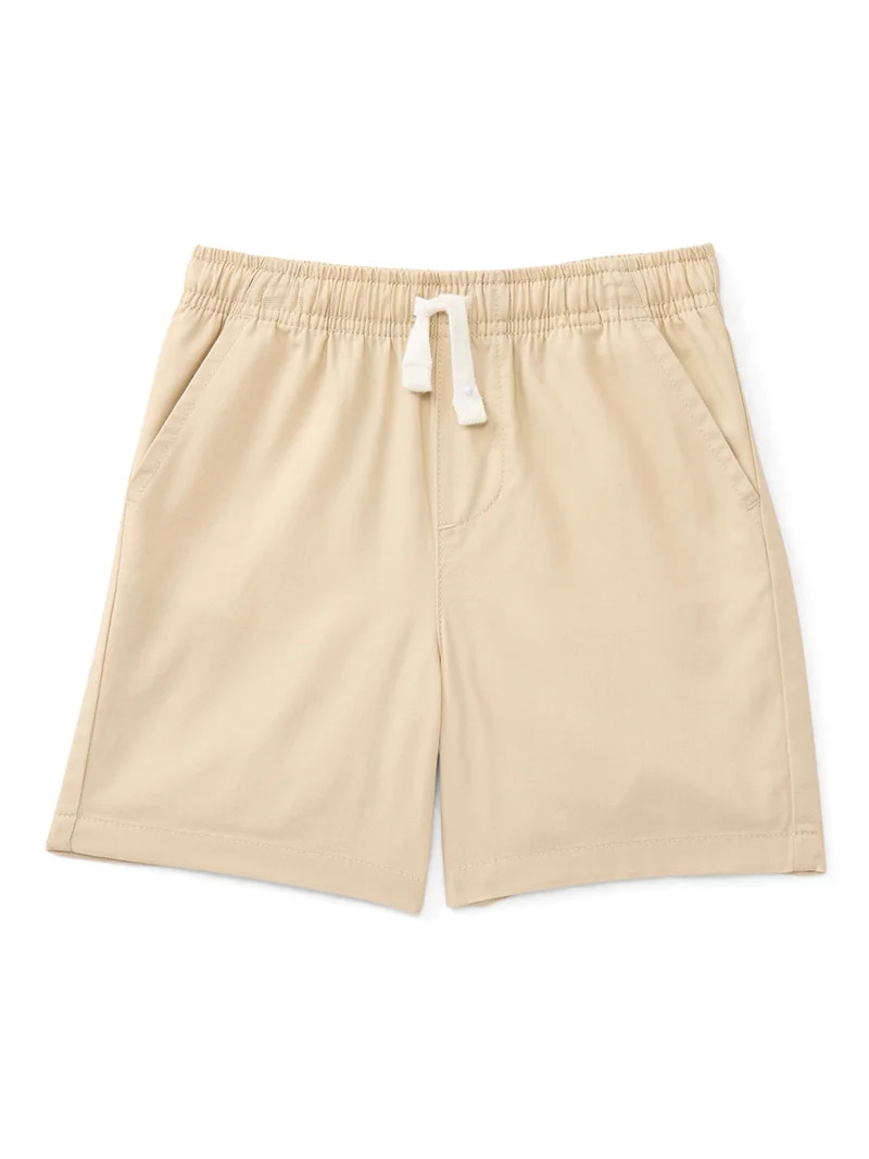 Wonder Nation Toddler Boys Cotton Woven Shorts, Sizes 18M-5T | Walmart (US)