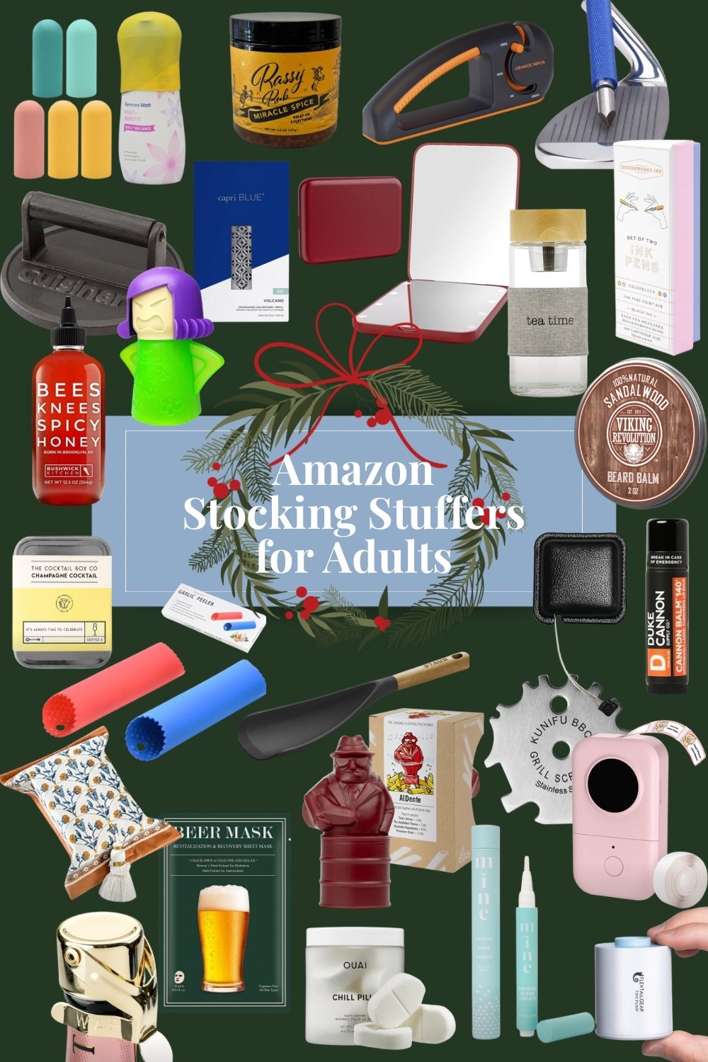 Amazon Stocking Stuffers for Adults — Last-Minute, Fun, and Practical Finds

Looking for stocking stuffer ideas that adults will actually love? These Amazon finds are perfect for men and women — fun, functional, and fast shipping! From a beard balm and jewelry cleaner to a Miracle Spice, label maker, car diffuser, and pocket mirror, these small gifts make a big impact. Whether you’re shopping for last-minute Christmas ideas or affordable stocking stuffers for him and her, this Amazon roundup has something for everyone. Ideal for holiday gifting, Secret Santa, or anyone who loves practical Amazon finds.

#AmazonStockingStuffers #StockingStufferIdeas #AmazonGiftGuide #HolidayGiftGuide #ChristmasGifts2025 #GiftIdeasForHim #GiftIdeasForHer #LastMinuteGifts #StockingStuffers #AmazonFinds #HolidayShopping

#LTKHoliday #LTKFindsUnder50 #LTKGiftGuide