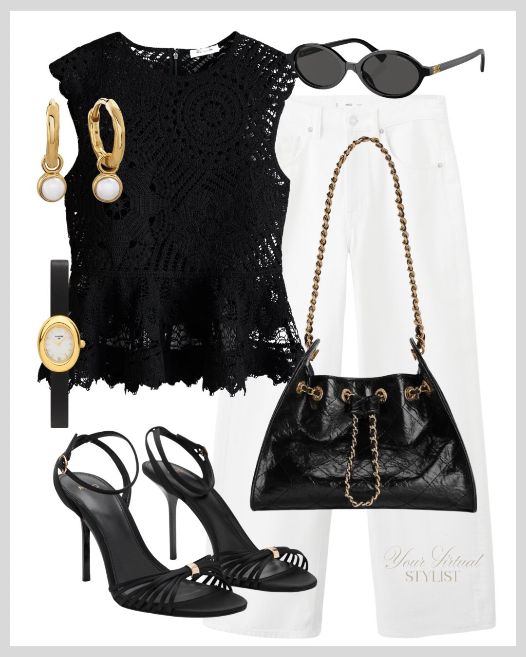 ✨Timeless black and white 🖤+🤍 = 💎✨

Comment «Shop» and I’ll DM you where to shop 🛍

Make sure to FOLLOW me to get the link 🔗

You can also shop all my outfits via the Link in Bio 💫

#springoutfitideas #jackets #outfitsoftheweek #outfitinspo #virtualstylist

Spring outfit ideas, styling, fashion stylist, style, outfit inspo, outfit ideas, casual looks, everyday outfits, stylish, trendy looks, fashion trends, heeled sandals, black and white outfits, crochet top, polka dot season, what to wear