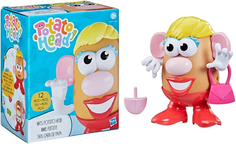 Mr. Potato Head Mrs. Potato Head Classic Toy For Kids Ages 2 and Up, Includes 12 Parts and Pieces... | Amazon (US)
