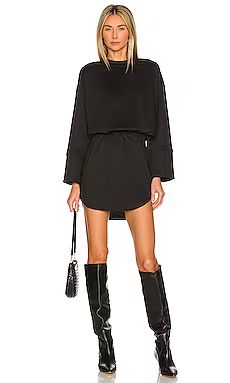 ALL THE WAYS Lana Sweatshirt Dress in Black from Revolve.com | Revolve Clothing (Global)