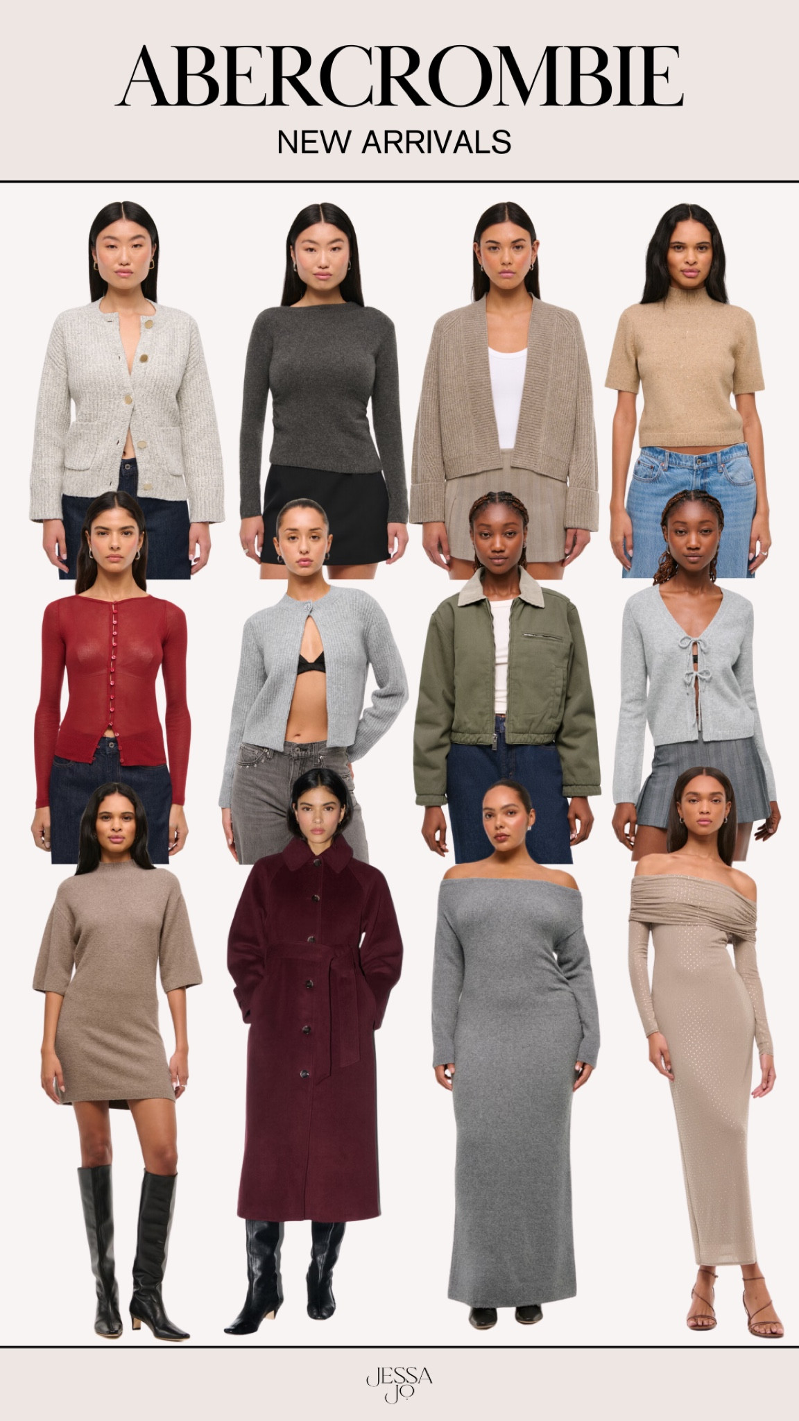 Abercrombie New Arrivals | New at Abercrombie | Winter Fashion | Winter Outfits 

#LTKStyleTip #LTKHoliday #LTKFindsUnder100