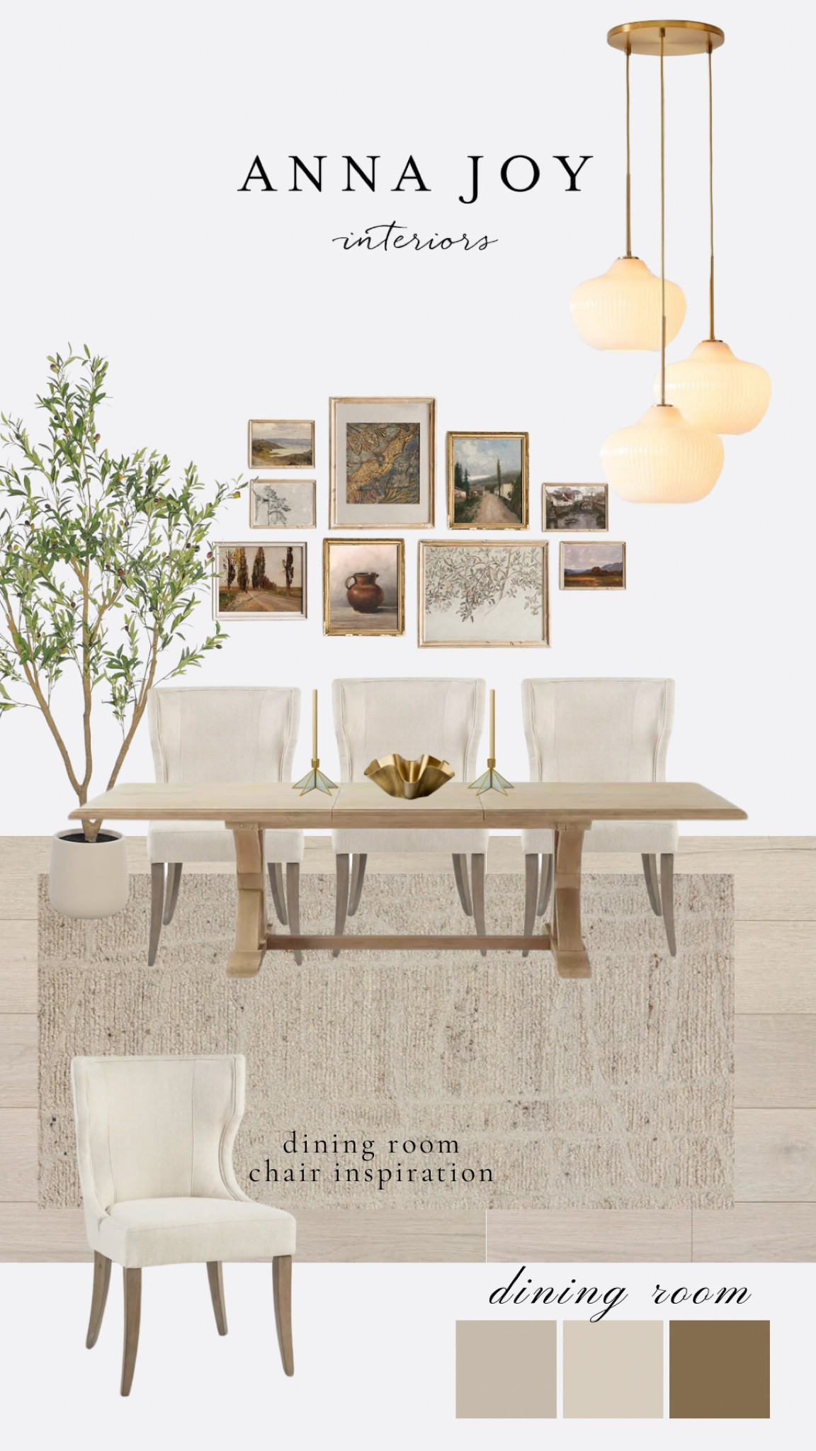 Large dining room table inspiration | mood board 💕

#LTKHome