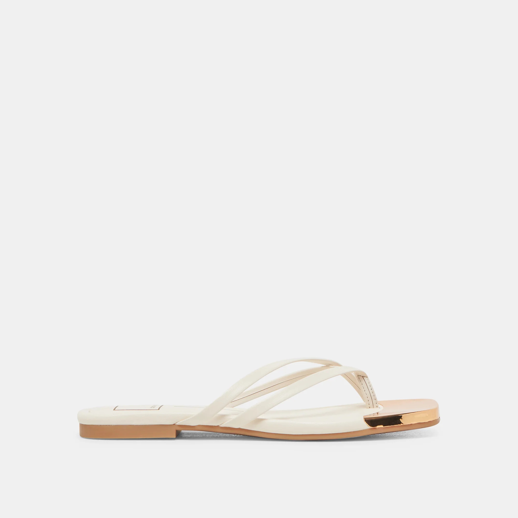 Laguna Off White Leather Sandals | Dolce Vita | DolceVita.com
