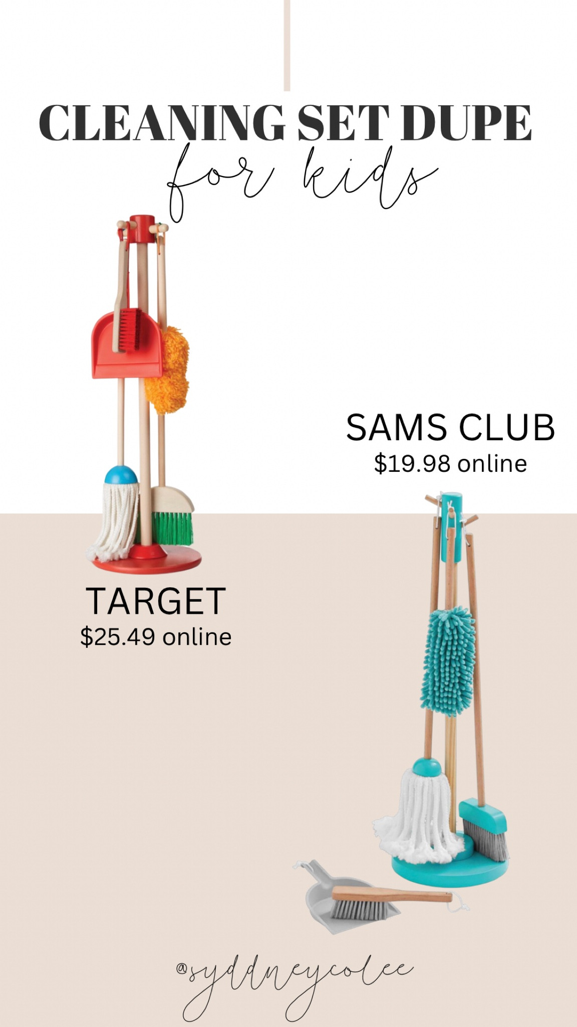 Sams Club has a new cleaning set for kids just like the Melissa and Doug set! And the simple colors are so perfect! 

#LTKGiftGuide #LTKkids #LTKHoliday