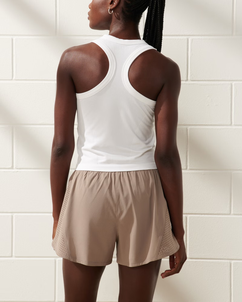 YPB infinityKNIT High-Neck Skimming Tank | Abercrombie & Fitch (US)