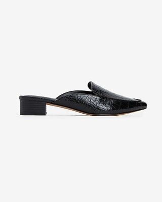 Textured Slide Loafers | Express