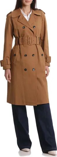 Water Resistant Stretch Cotton Trench Coat | Nordstrom