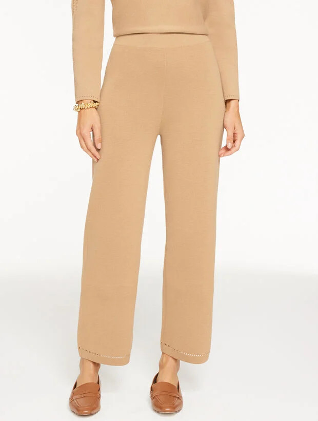 Straight Leg Sweater Studio Pants | Talbots