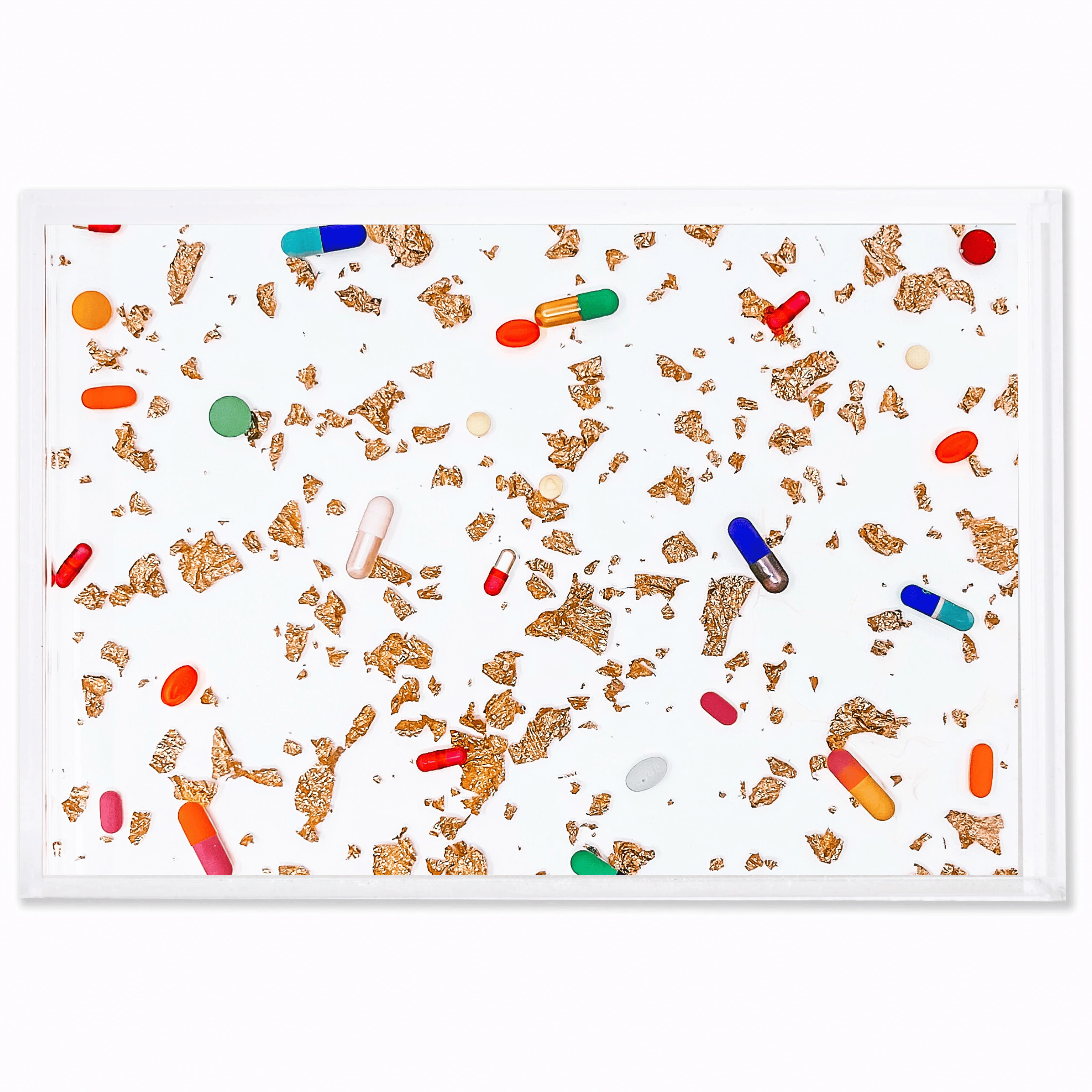 Pill + Gold Small Tray | Laura Cox Collection