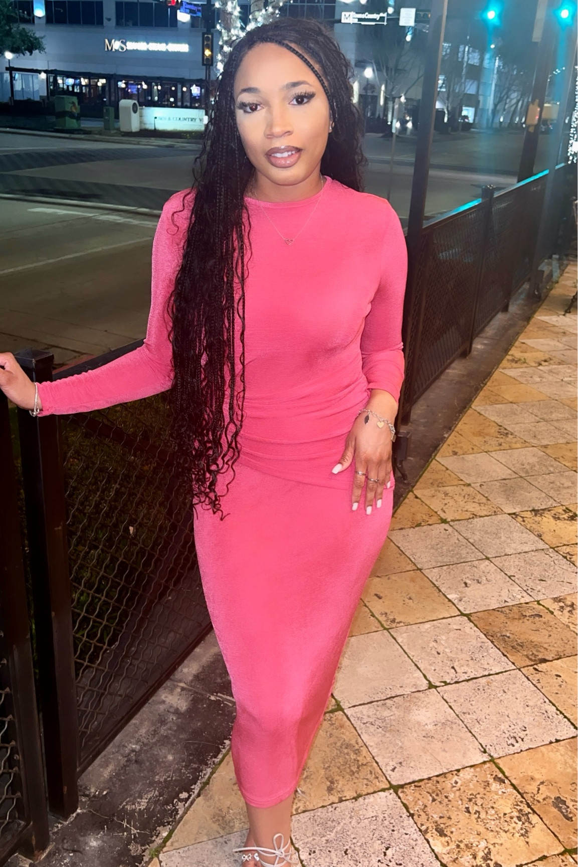 Will you be my galentine ?  I got this dress super last minute for my valentines dinner with my girls. This dress also comes in multiple colors ! 

#LTKSeasonal #LTKfindsunder50