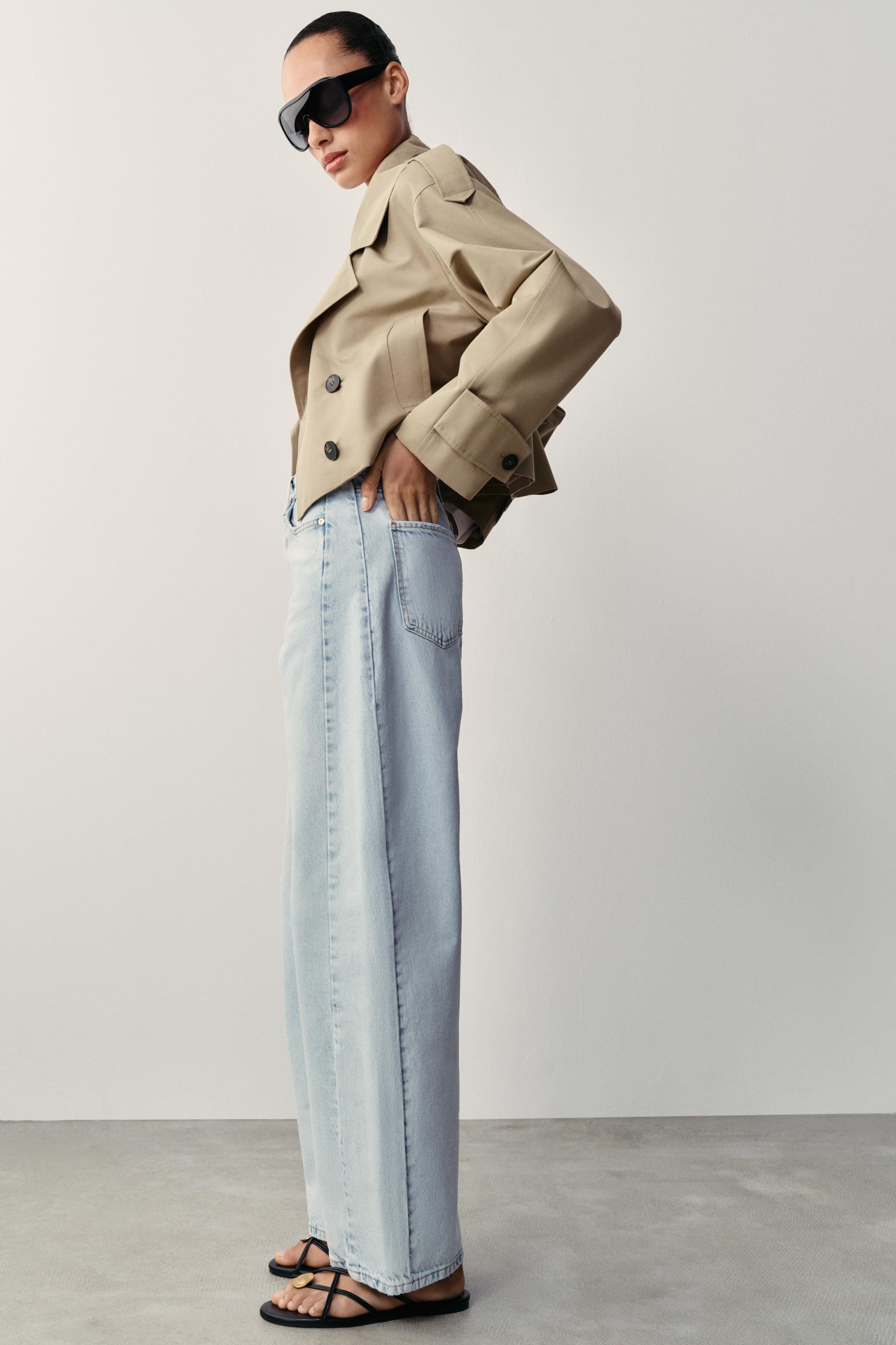 Z1975 HIGH RISE BARREL JEANS | Zara US