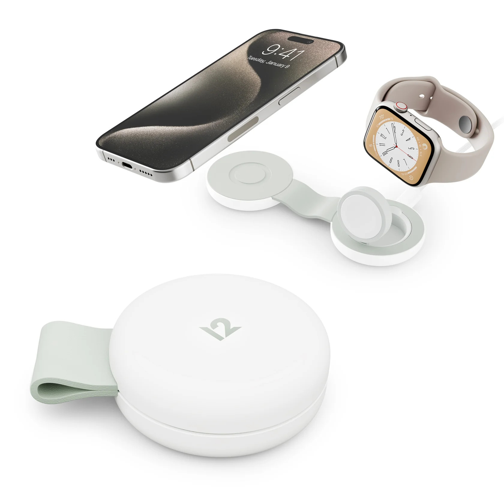 ButterFly SE 2-in-1 Qi Charger for iPhone and Apple Watch | Twelve South