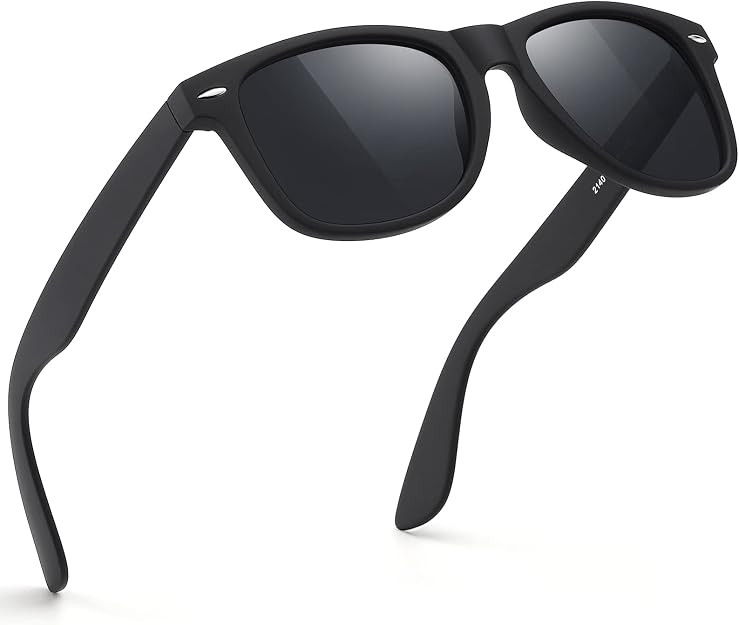 FEIDUSUN Sunglasses Men Polarized Sunglasses for Mens and Womens,Black Retro Sun Glasses Driving ... | Amazon (US)