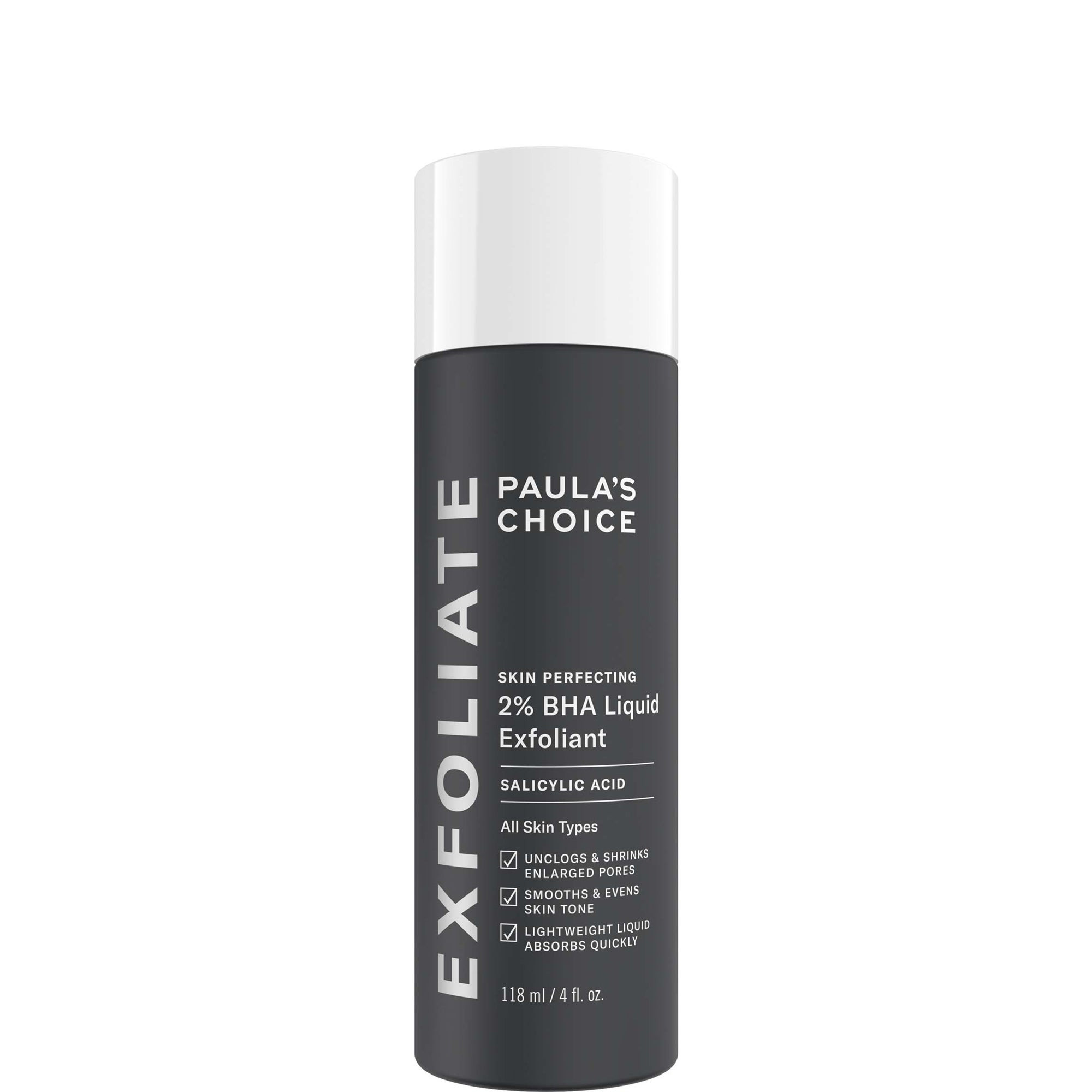 Paulas Choice Skin Perfecting 2% BHA Exfoliating Toner 118ml | Cult Beauty