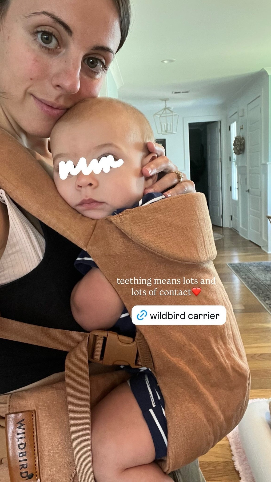 Teething means lots and lots of contact with this little one❤️ Keeping him close in my wildbird carrier.

#LTKdayinmylife #LTKBaby #LTKHome