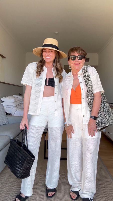 Twinning is winning 🤍

Both wearing pieces from the Tara Maynard x Very collection! 

I’m wearing a size 12 in the shirt and an 8 in trousers and my Mum wears a 16 in the shirt and a 14 in the trousers. I’m 5ft 6 and my mum is 5ft 4 in height 

Holiday outfits, beach outfits, mother daughter style 

#LTKeurope #LTKuk #LTKsummer