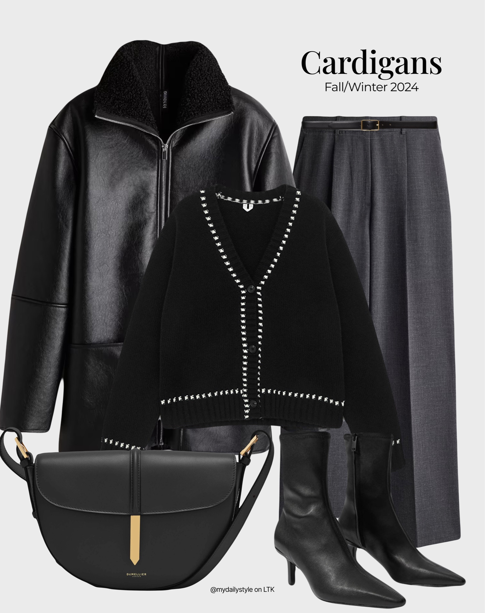 Styling black knit cardigan for fall/winter looks 🖤

Check out more styling ideas in my profile. 

Tags: knit cardigan, mohair cardigan, fall style, pre-fall, winter style, winter outfit, winter look, autumn style, fall outfit, autumn outfit, fall fashion, autumn fashion, easy styling, simple everyday look, chic & basic outfit, Parisian look, casual outfit, capsule wardrobe, office look, brunch style, high street. 

#LTKbag #LTKautumn #LTKwinter