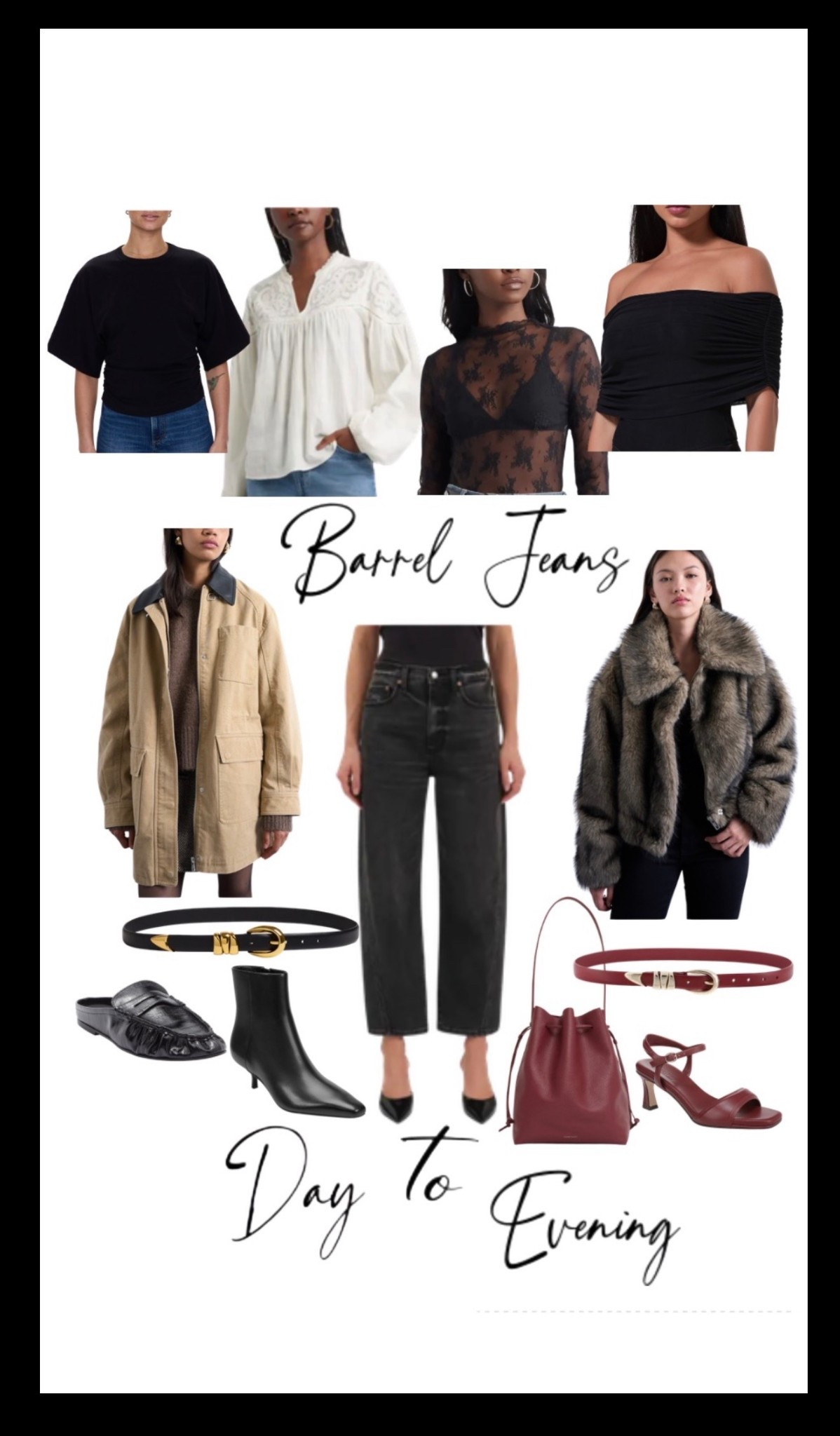 Barrel Jean’s day to evening.
Shop Nordstrom’s Black Friday sale

#LTKOver40 #LTKFindsUnder100 #LTKSaleAlert