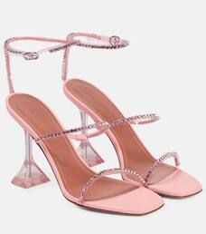 Gilda embellished leather and PVC sandals | Mytheresa (US/CA)
