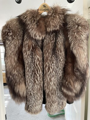 Vintage 1930s Bergdorf Goodman Silver Fox Fur Jacket Square Shoulders Appraisal  | eBay | eBay US