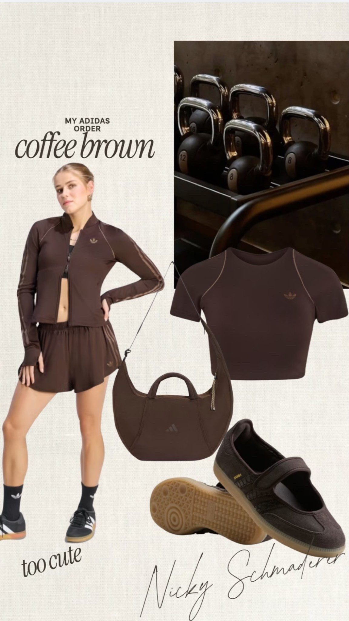 My @adidas order // had to have this coffee brown color! 

Active 
Matching running outfit

#LTKfitnessgoals #LTKActive #LTKSaleAlert