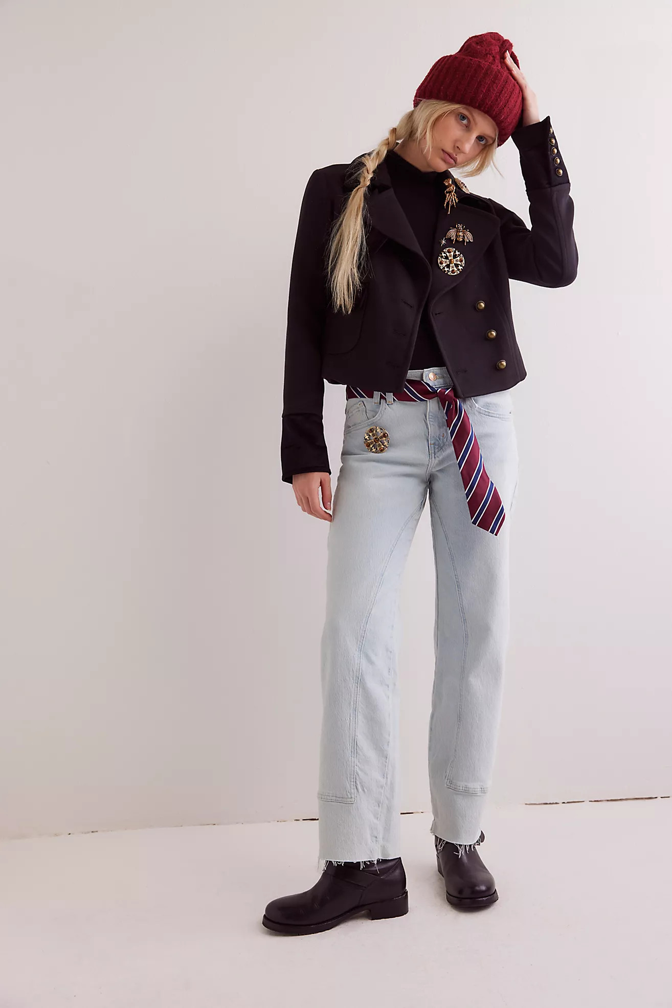 We The Free Risk Taker Mid-Rise Jeans | Free People (Global - UK&FR Excluded)