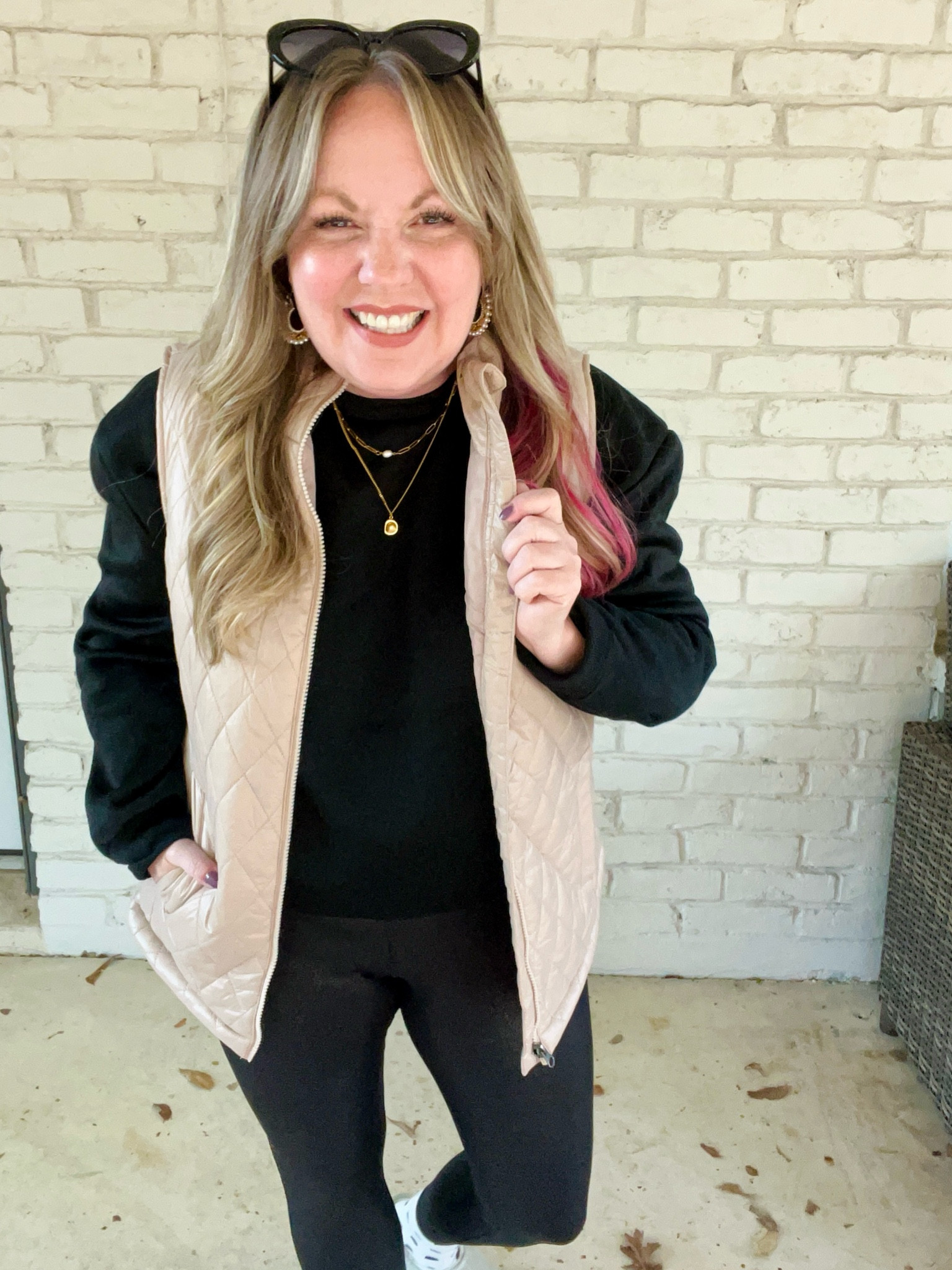 Medium vest & leggings; large top

#LTKmidsize #LTKover40 #LTKfindsunder50