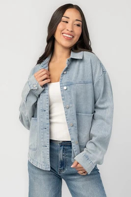 Finn Lightweight Jacket | Vintage Blue | Baltic Born