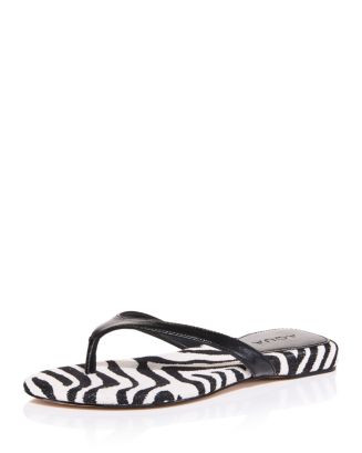 Women's Jules Animal Print Thong Sandals - Exclusive | Bloomingdale's (AU)