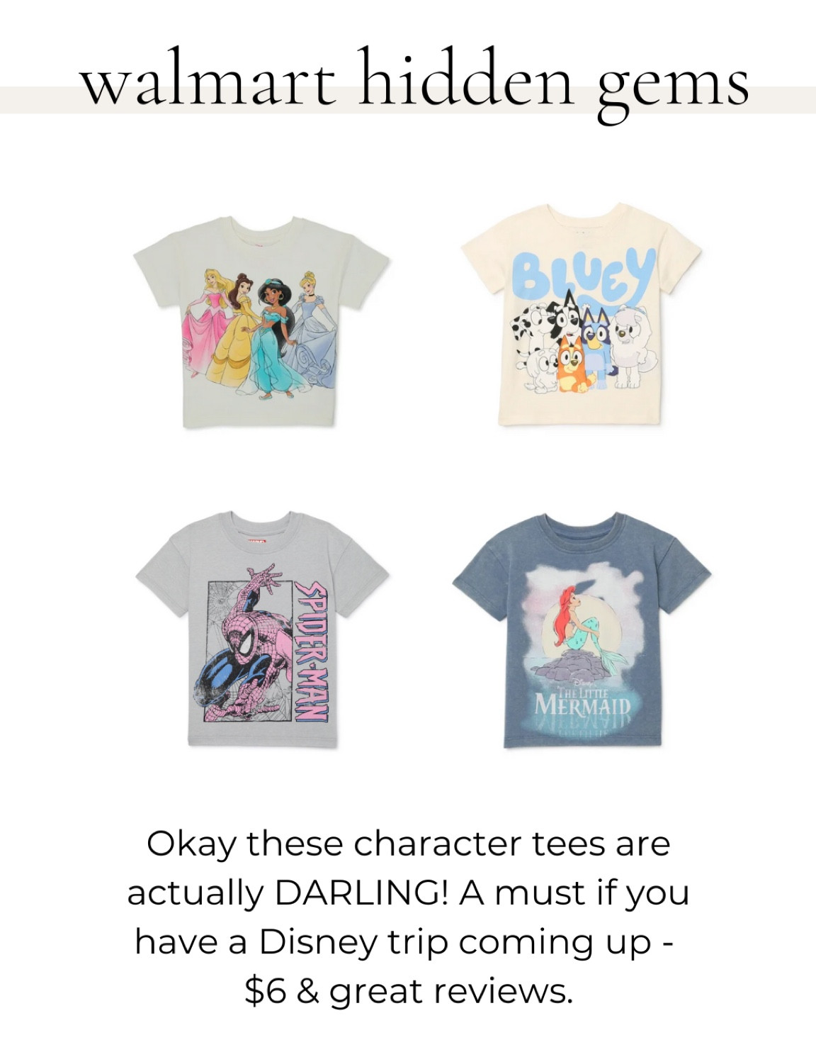 cute kids Disney tees! these are only $6 & available in lots of characters

#walmartfinds 

#LTKBacktoSchool #LTKKids #LTKFamily
